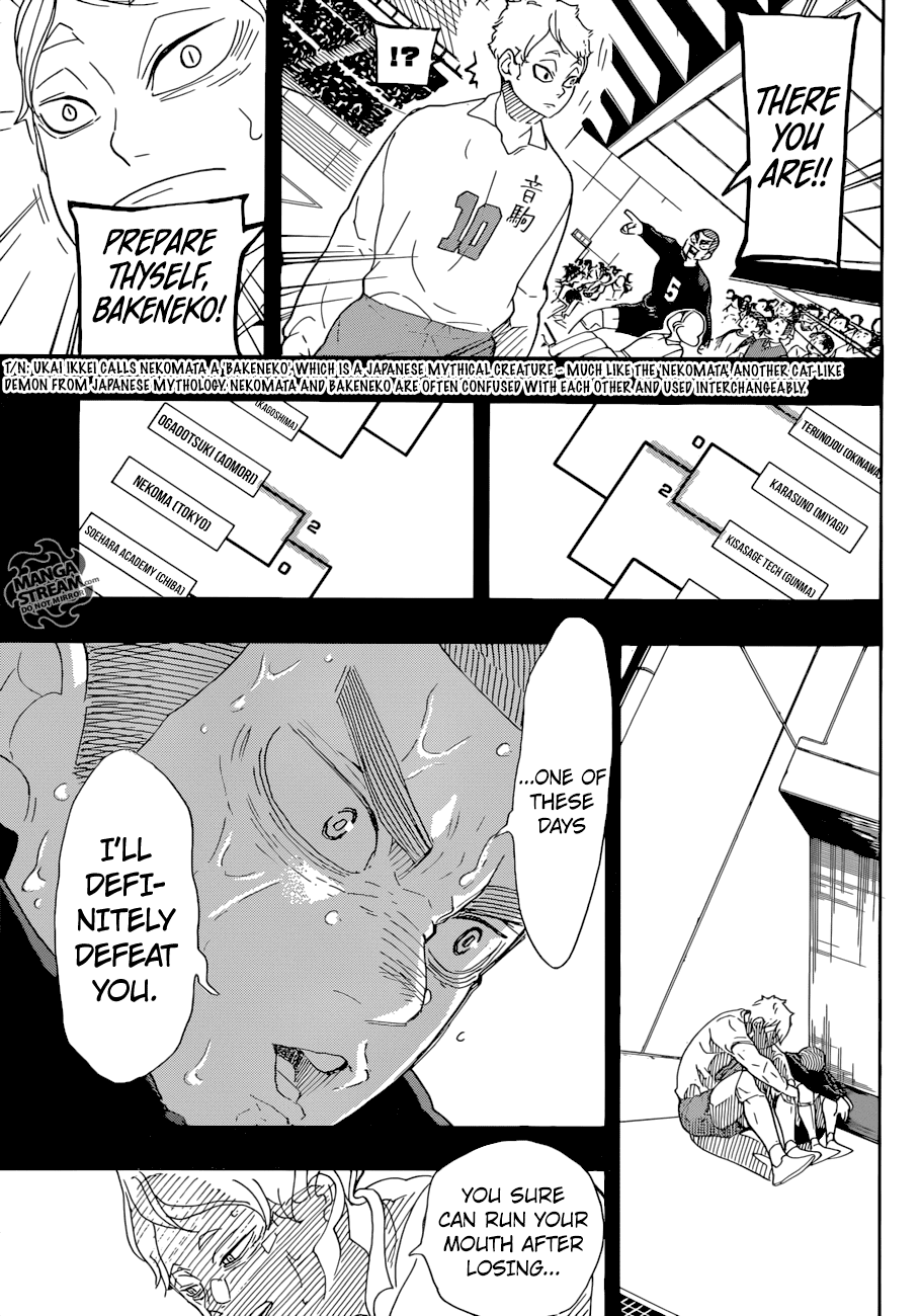 Haikyuu!!, Chapter 293 image 07